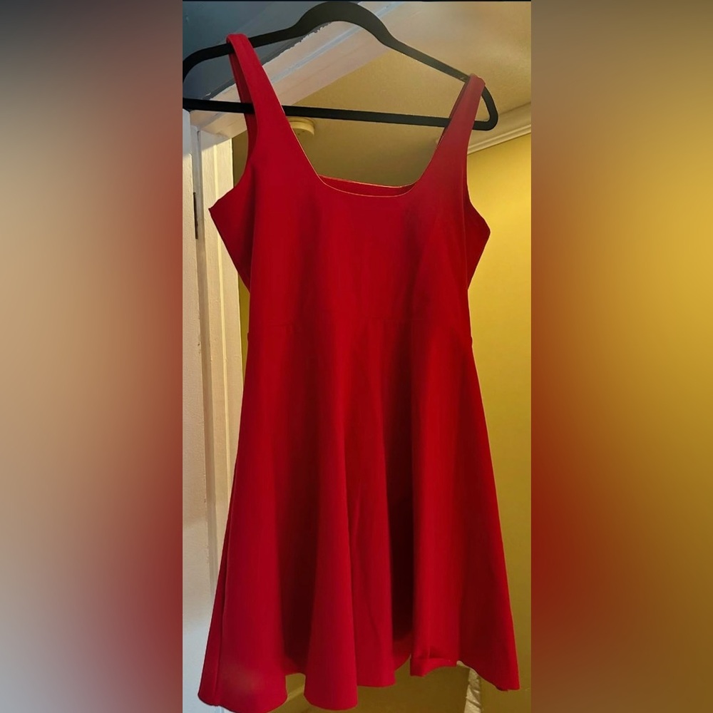 Athletic Red Dress